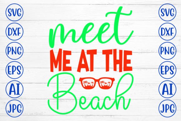 Download Meet Me at the Beach SVG Cut File - Meet me at the beach svg cut file Collection