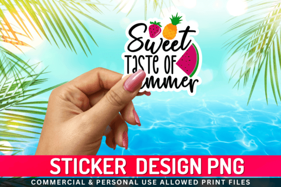 Download Sweet Taste of Summer Sticker Png Desgin - Sticker png Collection