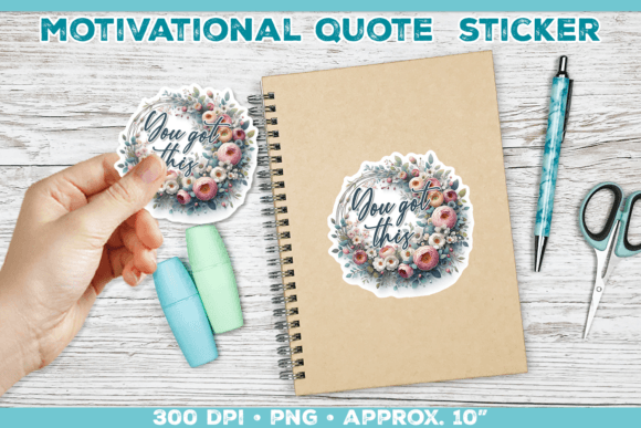 Download Motivational Quote Sticker PNG - Sticker png Collection