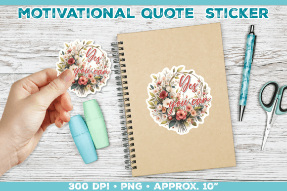 Download Motivational Quote Sticker PNG - Sticker png Collection