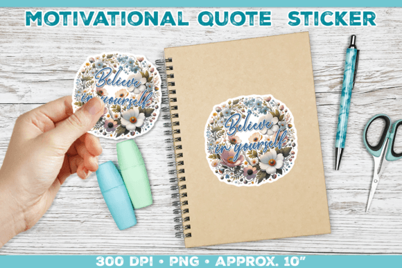 Download Motivational Quote Sticker PNG - Sticker png Collection