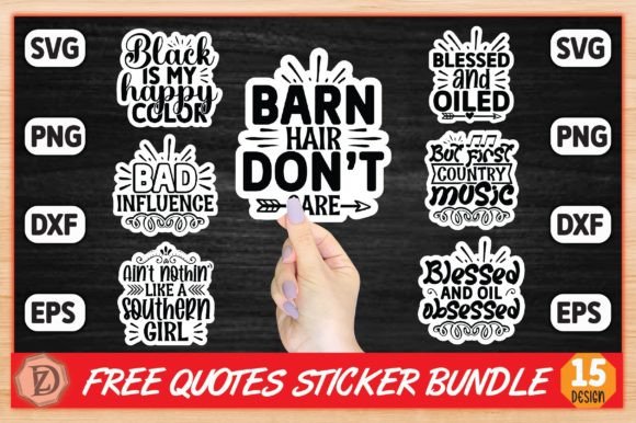 Download Free Quotes Sticker Bundle - Quotes sticker Collection