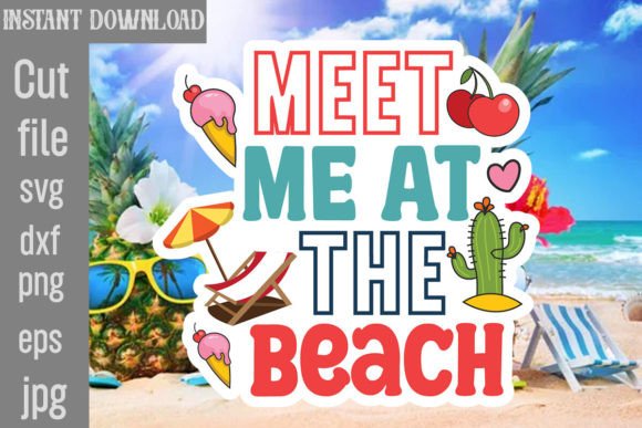 Download Meet Me at the Beach SVG Cut File - Meet me at the beach svg cut file Collection