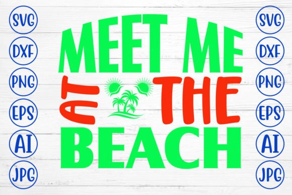 Download Meet Me at the Beach SVG Cut File - Meet me at the beach svg cut file Collection