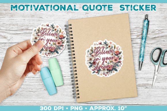 Download Motivational Quote Sticker PNG - Sticker png Collection
