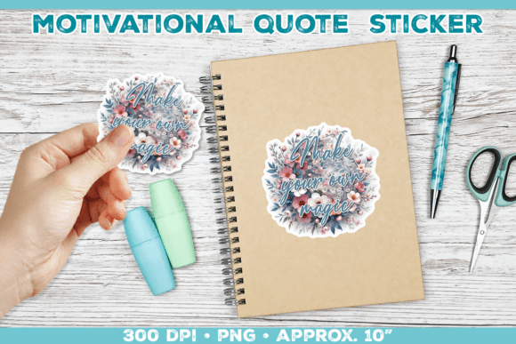 Download Motivational Quote Sticker PNG - Sticker png Collection
