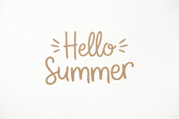 Download Hello Summer SVG. Hand Written Quote SVG - Summer svg Collection