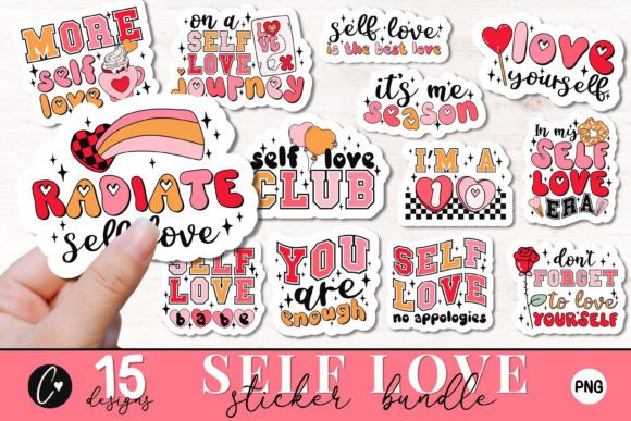 Download Self Love Sticker PNG Bundle - Sticker png Collection