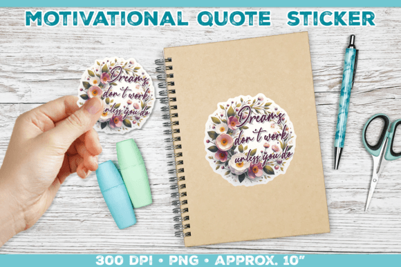 Download Motivational Quote Sticker PNG - Sticker png Collection