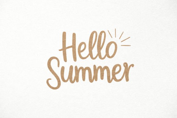 Download Hello Summer SVG. Hand Written Quote SVG - Summer svg Collection