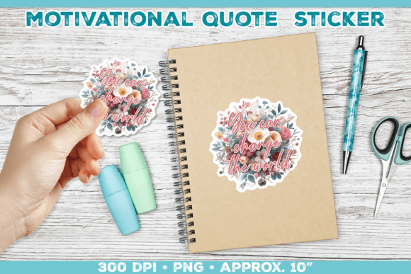 Download Motivational Quote Sticker PNG - Sticker png Collection