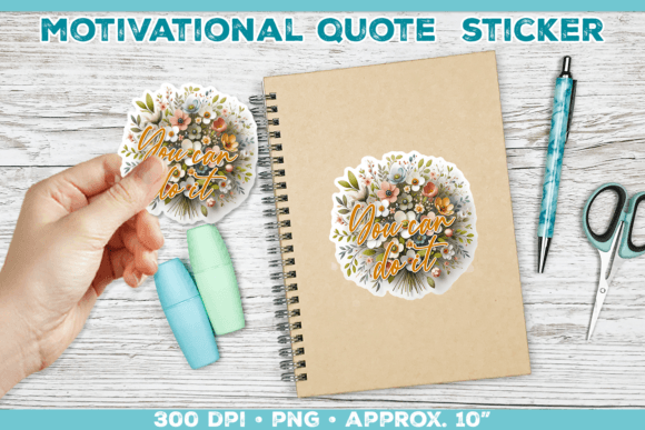 Download Motivational Quote Sticker PNG - Sticker png Collection